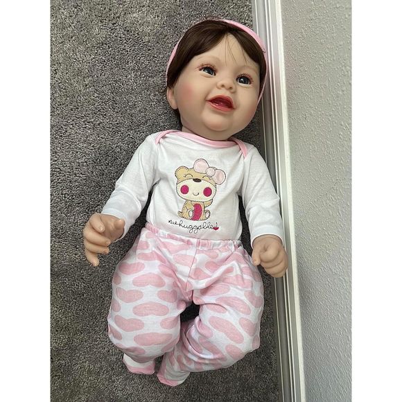 Reborn Baby Dolls Seniors With Dementia Alzheimers Activity For Adults 22 inch - Picture 1 of 6